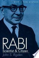 Rabi, scientist and citizen /