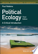 Political ecology : a critical introduction /