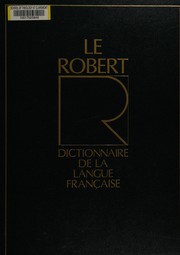 Dictionnaire alphabétique et analogique de la langue française /