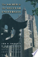 The sacred and the secular university /