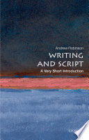 Writing and script : a very short introduction /