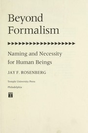 Beyond formalism : naming and necessity for human beings /