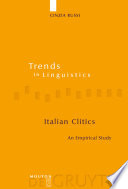 Italian clitics : an empirical study /