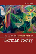 The Cambridge introduction to German poetry /