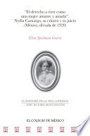 "El derecho a vivir como una mujer amante y amada" : Nydia Camargo, su crimen y su juicio (Mexico, decada de 1920).