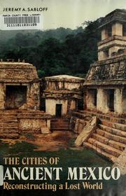 The cities of ancient Mexico : reconstructing a lost world /