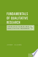 Fundamentals of qualitative research /