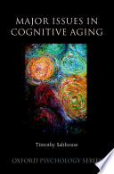 Major issues in cognitive aging /