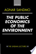 The public economics of the environment / Agnar Sandmo.