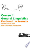 Course in general linguistics /