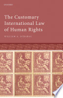 Customary international law of human rights /