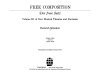 Free composition = (Der freie Satz) : volume III of New musical theories and fantasies / Heinrich Schenker ; translated and edited by Ernst Oster.