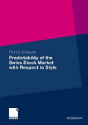 Predictability of the Swiss stock market with respect to style /