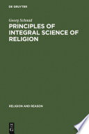Principles of integral science of religion