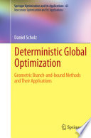 Deterministic global optimization : geometric branch-and-bound methods and their applications /