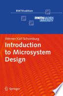 Introduction to microsystem design / Werner Karl Schomburg.