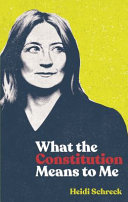 What the Constitution means to me /