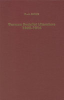 German socialist literature, 1860-1914 : predicaments of criticism / H.-J. Schulz.