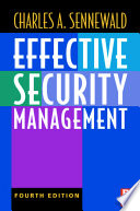 Effective security management /