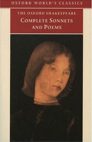The complete sonnets and poems / edited by Colin Burrow.