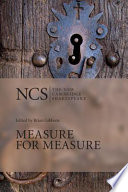 Measure for measure / edited by Brian Gibbons.