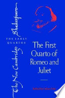 The first quarto of Romeo and Juliet / edited by Lukas Erne.