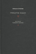 Twelfth night / edited by Elizabeth Schafer.