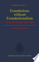Foundations without foundationalism : a case for second-order logic /