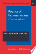 Poetics of expressiveness : a theory and applications /