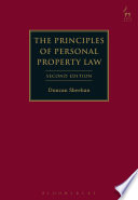 The principles of personal property law / Duncan Sheehan.