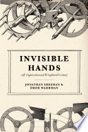 Invisible hands : self-organization and the eighteenth century /