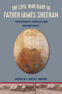 The Civil War diary of Rev. James Sheeran, C. Ss. R.