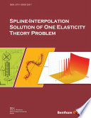 Spline-interpolation solution of one elasticity theory problem /