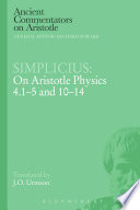 On Aristotle physics 4.1-5 and 10-14 /