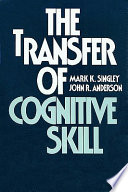 The transfer of cognitive skill /