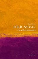 Folk music : a very short introduction /