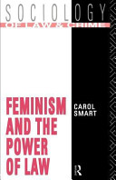 Feminism and the power of law Carol Smart.