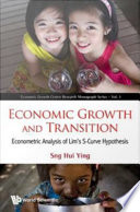 Economic growth and transition econometric analysis of Lim's S-curve hypothesis / Sng Hui Ying.