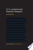 D.H. Lawrence and narrative viewpoint /