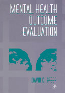 Mental health outcome evaluation /