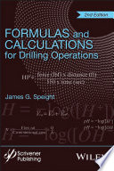 Formulas and calculations for drilling operations / James G. Speight.