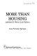 More than housing : lifeboats for women and children / Joan Forrester Sprague.