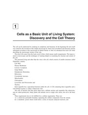 Cell biology and genetics