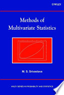 Methods of multivariate statistics / M.S. Srivastava.