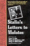 Stalin's letters to Molotov, 1925-1936 /
