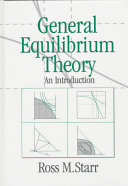 General equilibrium theory : an introduction /