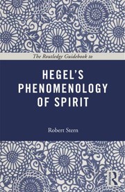 The Routledge guidebook to Hegel's Phenomenology of spirit