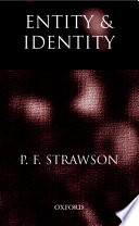 Entity and identity : and other essays /