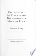 Dialectic and Its Place in the Development of Medieval Logic /