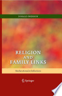 Religion and family links : neofunctionalist reflections /